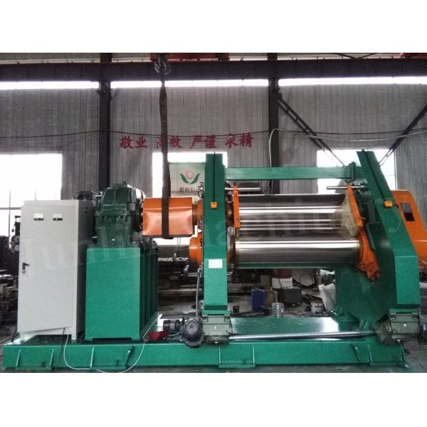 2 Roll Calender Machine For Rubber Manufacturing Process Low Maintenance