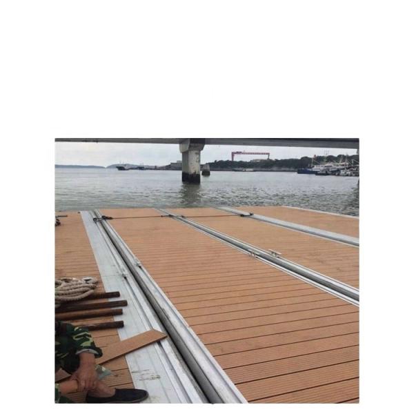 Modern Design Style WPC Outdoor Decking Floor for Easy Installation Engineered Flooring