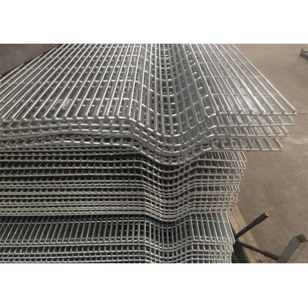 Affordable Galvanized Anti Climb Metal 3 Wave Bends 358 Security Wire Mesh Fence With Barbed Wire