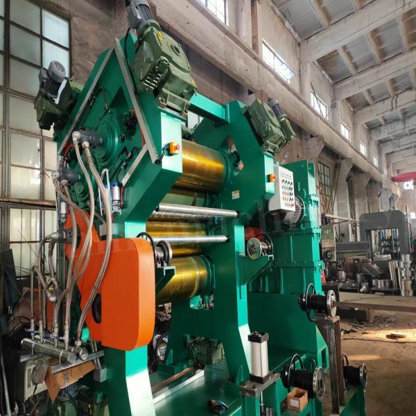 Customized Four Roll Rubber Calender Machine For Rubber Compounding