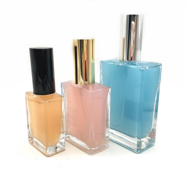30ml 50ml 100ml Modern Glass Perfume Bottles With Pump Sprayer And Cap