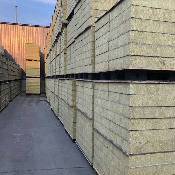 Mechanical Fixing With Screws Stone Wool Thermal Panel with Core Density 80-180 Kg/m³ and Temperature Resistance -268℃ ~ 650℃