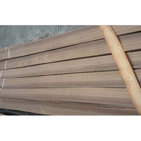 Natural Walnut Wood Veneer Sheet For Cabinets , 0.5mm thickness