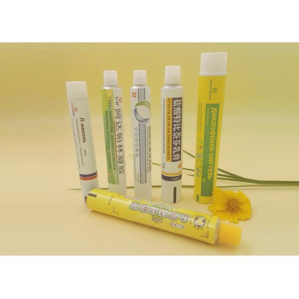 Pharmaceutical Cream Tube Packaging , Dia 13.5  - 40mm M9 Thread Tube Packing