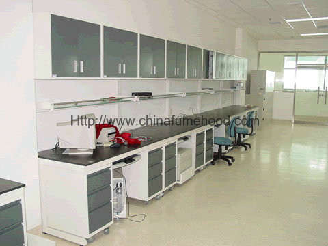 Educational Steel Lab Furniture , Instrument School Lab Furniture With Sink