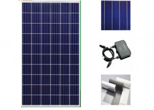 Cheap Clean Energy Silicon Solar Panels 260 Watt , Home System Black Solar Panels for sale