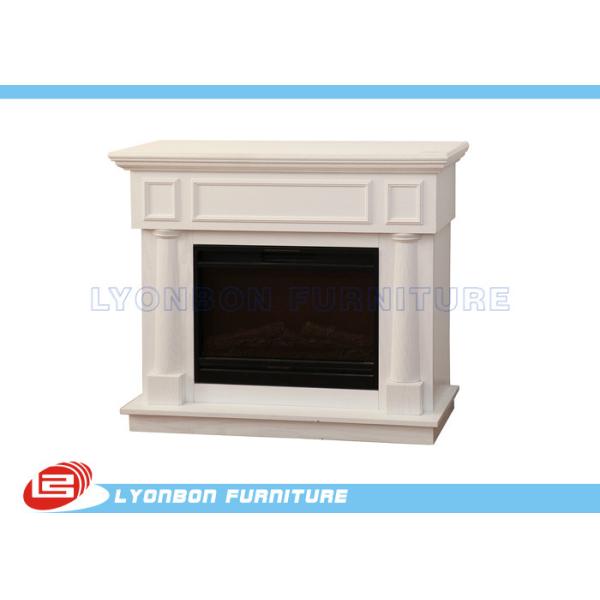 Durable White Interior Room Decor MDF Fireplaces 1125mm * 320mm * 930mm