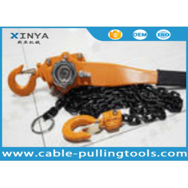 0.75 - 6 Ton Chain Lever Hoist Chain Pulley Block For Lifting and Hoisting