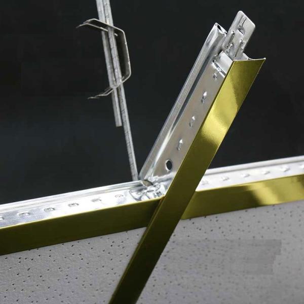 Decorative Laminated PVC Wall Panels Covering Sound Absorbing Ceiling Tile