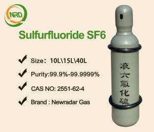 Cheap Colorless Liquefied Gas Refrigerant Gas  Sulfur Hexafluoride as a Dielectric Gas Electron Grade Industrial Grade for sale