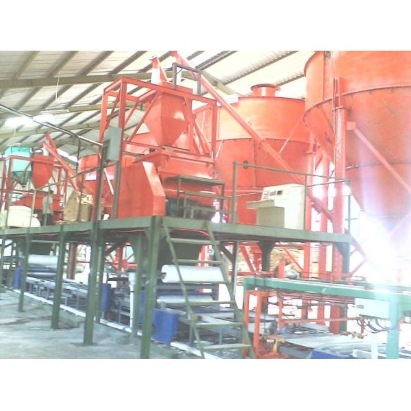 Magnesium Oxide Board Production Line , Automatic Sandwich Panel Making Machine 