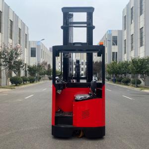 China Full Electric Reach Forklift Truck 1.5t 3m Steering Wheel Cds 1530 Battery Reach Jack on sale