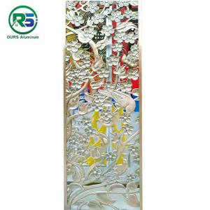 Cheap Luxury Interior Aluminum Decorative Screens Carving For Room Dividers for sale