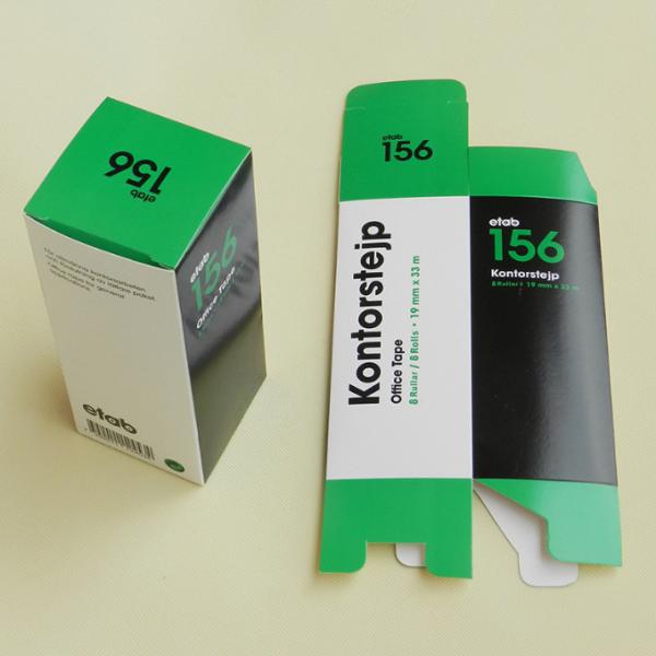 Multicolor PDF Files Printed Paper Box Recyclable Custom Silver Tea Gift Box