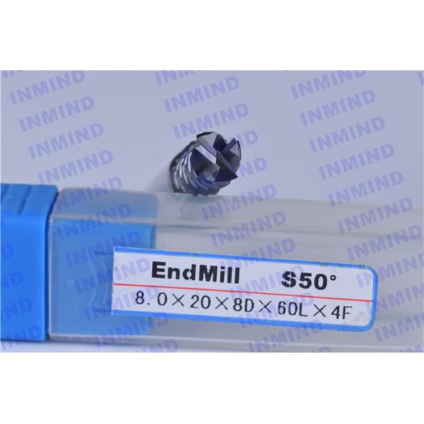 Milling Machine Cutters Tools , 8mm Roughing Cutters Used In Milling Machine
