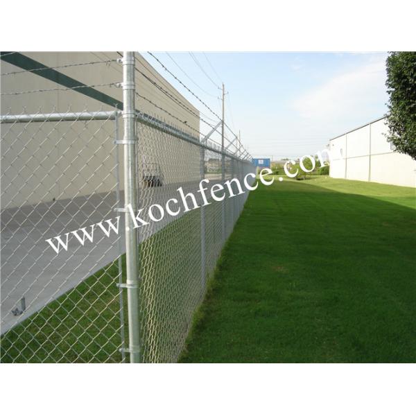 Sustainable Chain Link Security Fence With Special Antirust Ablity 6ft Chain Link Gate