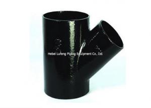 Cheap 45 degree y branch pipe fitting lateral tee welding reducing tee unequal tee for sale