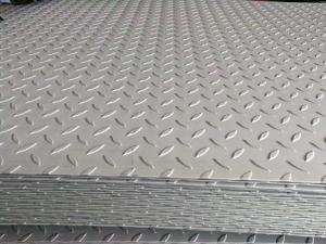 Cheap SUS304L Stainless Steel Plate Pattern Non Slip For Stair Step 200mm for sale