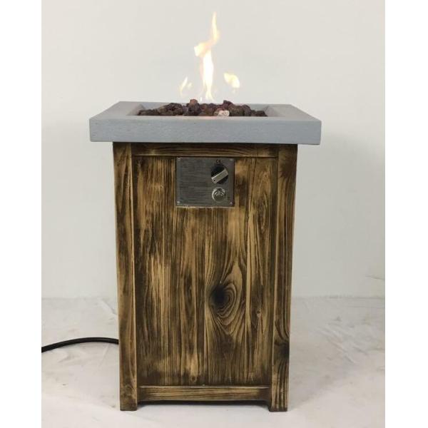Factory price garden real flame LPG NPG propane outdoor ggas fireplace direct vent fire pit bowls