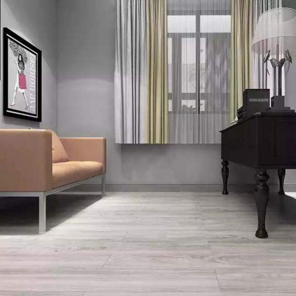 180x1220x4mm Wood Grain Click SPC Flooring Waterproof Plastic PVC Flooring