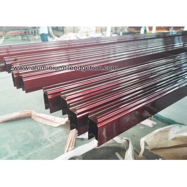 Custom Extruded Aluminium Sliding Door Track Extrusions /  Section