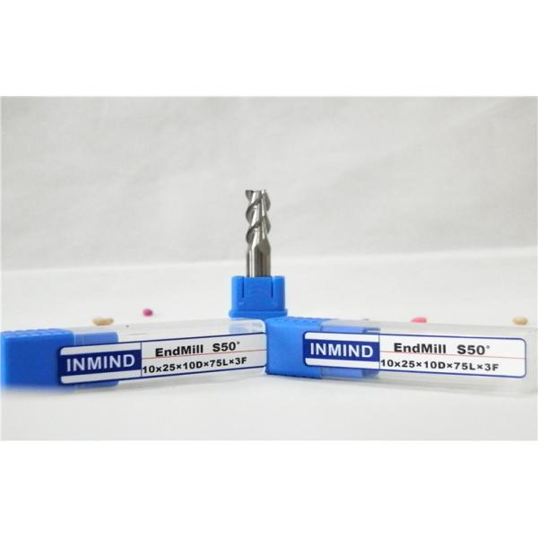 1-20mm Tungsten Carbide 2 Flute Square End Mill For Aluminium