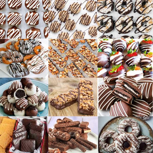 Hot selling enrober chocolate machine 