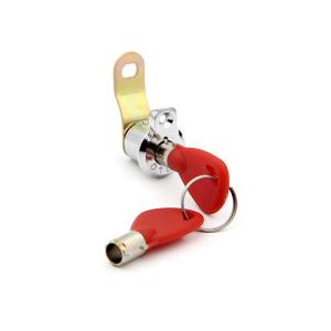 Cheap Chrome Finish Tubular Lock Replacement , Tubular Cabinet Lock Anti Burglar for sale