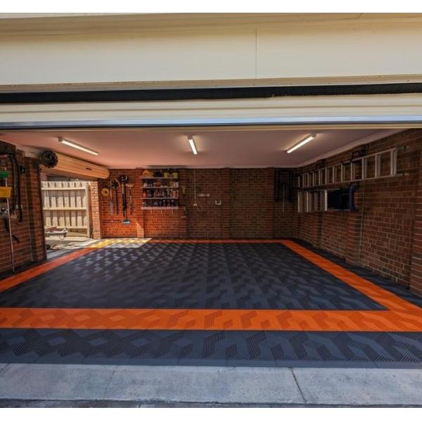 400x400 Heavy Duty Garage Tiles OEM Plastic Interlocking Garage Floor Tiles