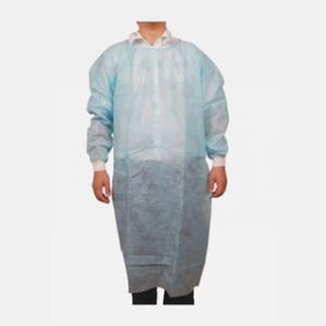 Cheap Blue, Green Long Sleeves / Short Sleeves PP Surgical Gown / Non Woven Dressing WL6018 for sale