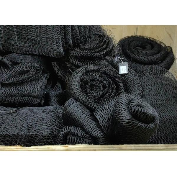 Black Oxidized Stainless Steel Cable Mesh Supplier For Zoo Avairy Fencing