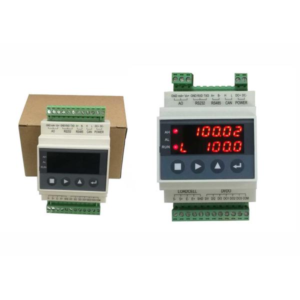 High Accuracy DC24V Guide Rail Weighing Module With Weight / Force Display