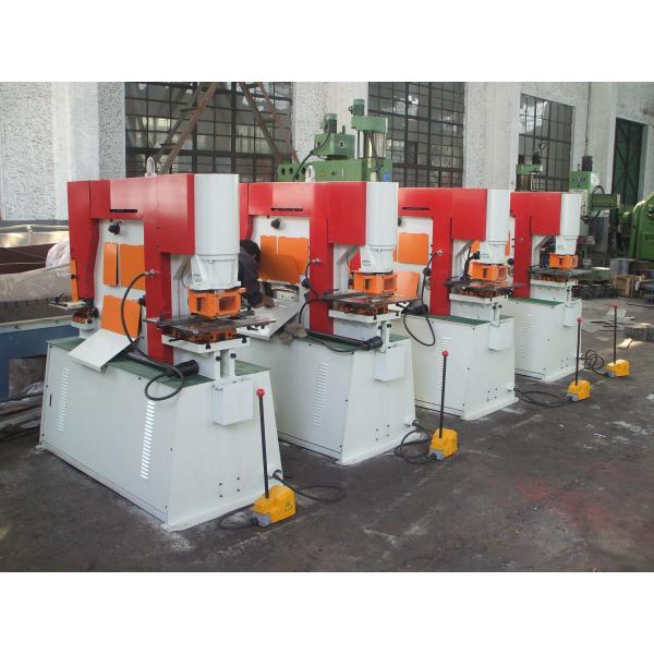 Hydraulic Iron Worker Q35y-20 Angle Steel Round Square Oval Hole Punching