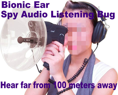 Bionic Ear Remote Sound Recorder 100 meters headphone Spy Audio Listening