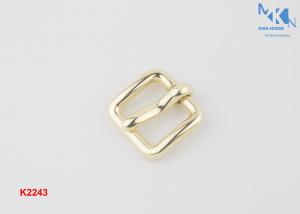 Cheap Small Shoe Strap Buckles Light Gold Color Hanging Plating For High Heeled Shoes for sale