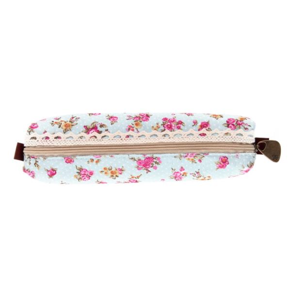 High Quality Mini Retro Flower Floral Lace Pencil Case,pencil bag school supplies Cosmetic