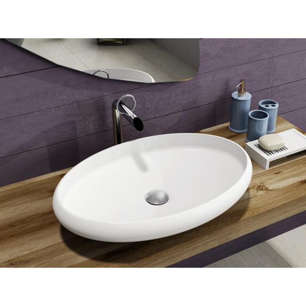 Anti Yellowing Counter Top Basin Easy To Clean Long Service Life