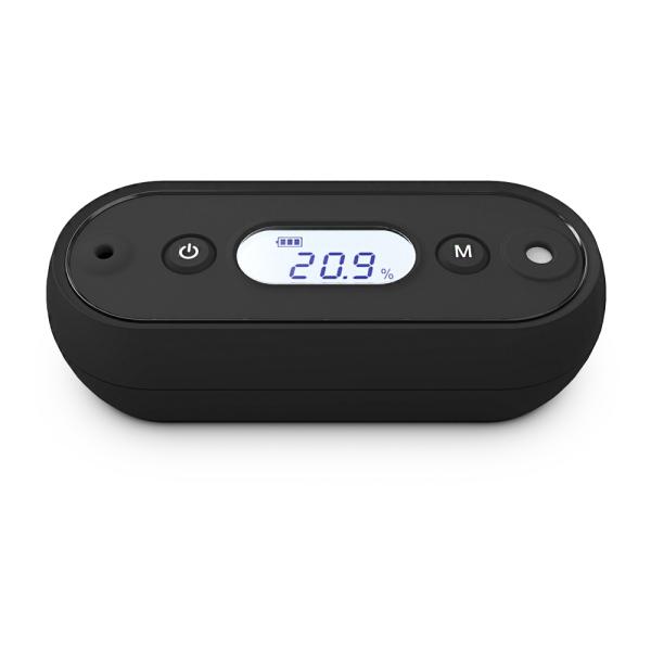 High Precision Portable Oxygen Gas Detector | 9V Battery, LCD Display & Data Logger with Sound-Light Alarm for Outdoor Activities