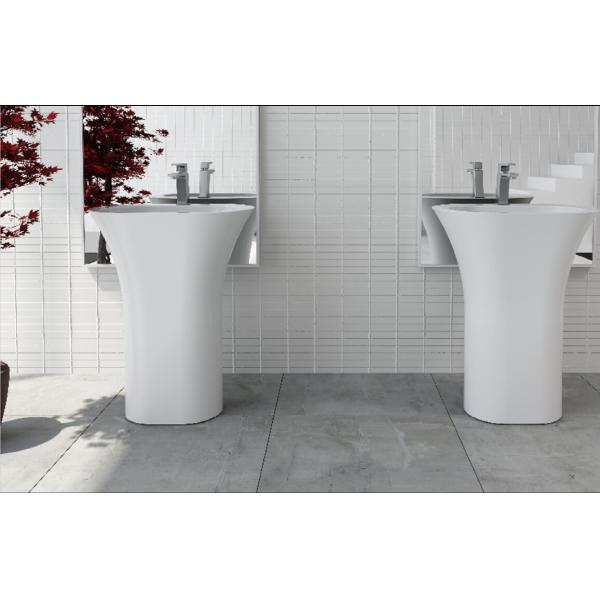 Indoor Freestanding Bathroom Basin Stand Alone Bathroom Vanity