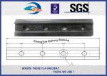 4 Holes Railroad Joint Bar Railway Fish Plate For GB 38kg 43kg Rail TB/T 2345