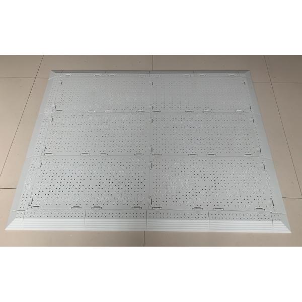 12 Inch Tent Floor Tiles Mold Resistant UV Protected Versatile Flooring