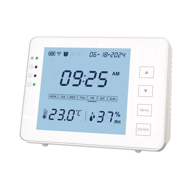 Indoor Incubator Thermometer Hygrometer Digital Psychrometer For Pet Garage