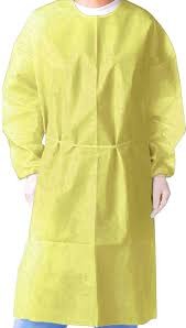 Nonwoven Operation Theatre Folding Surgical Green Surgeon Scrub Gown