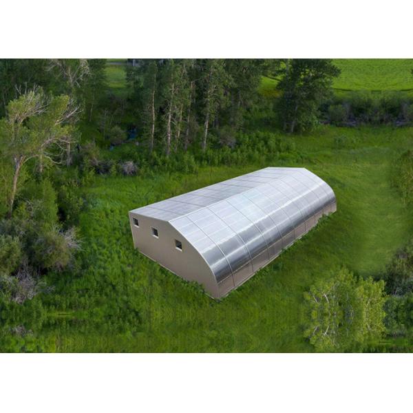 Large Prefab Steel House Carport Shed Shelter Green House With Solar Panel Factory Price Custom Design