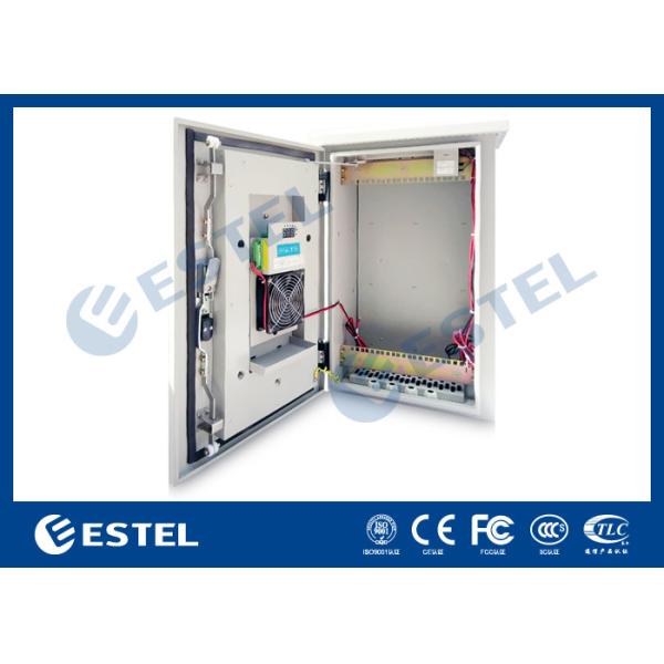 Sandwich Structure Steel Pole Mount Cabinet Outdoor Equipment Cabinet
