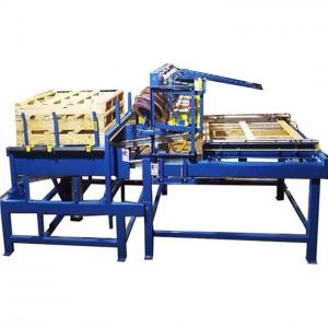 China Semi-Automatic Pallet Nailing Making Machine/ Pallet Nailer /Pallet Nailing Machine with stacker on sale