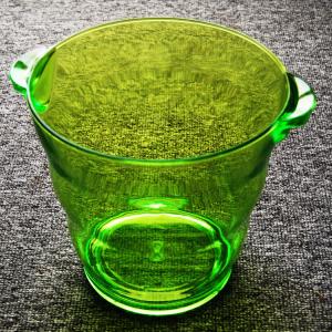 Transparent ice bucket round bar champagne ice bucket cf-313