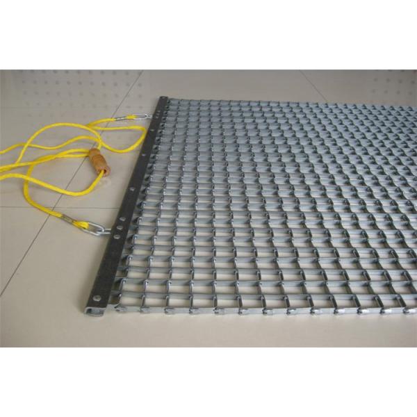 Silver Steel Drag Mat To Level Lawn Flat Tennis Court Drag Mat