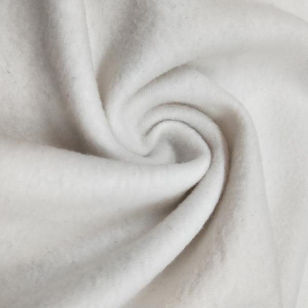 Wholesale Organic 95% Bamboo 5%Spandex Fleece Fabric Pad Fleece Black Baby Clothing Fleece