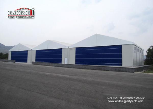 Quality White PVC Aircraft Hangar / Airplane Hangar Tent 30 X 30m For Military Army wholesale